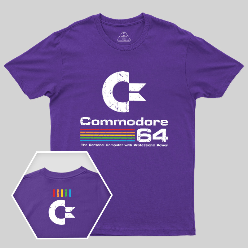 Commodore 64 Vintage Geek T-Shirt
