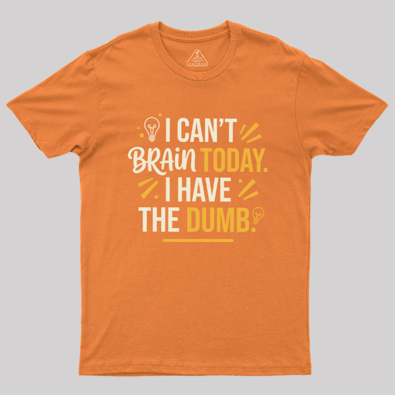 Brain Out of Order Geek T-Shirt