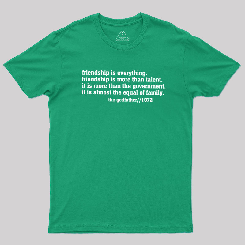 The Godfather quote Geek T-Shirt