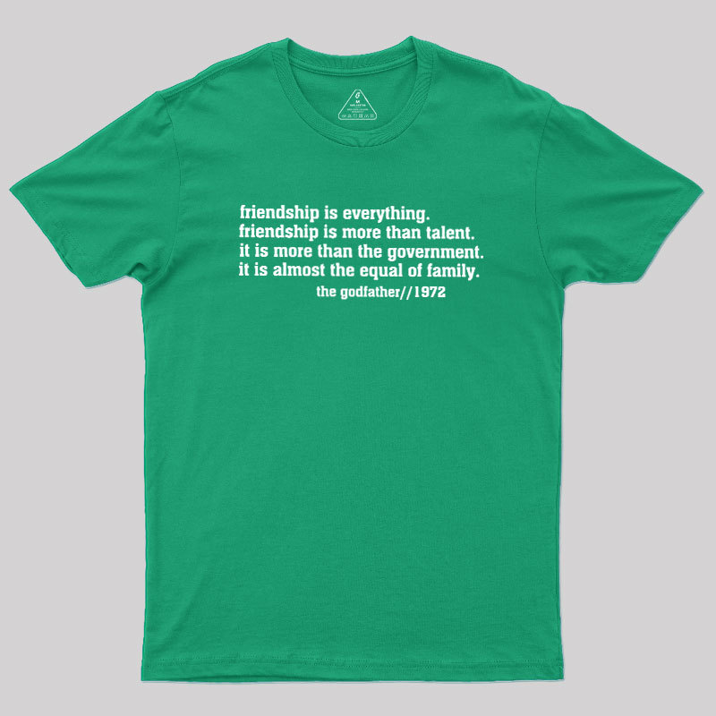 The Godfather quote Geek T-Shirt