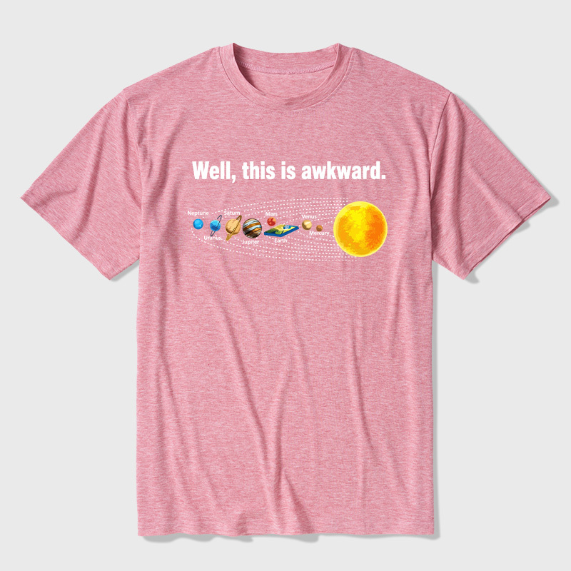 Well This Is Awkward Ultra Soft Heather Tee