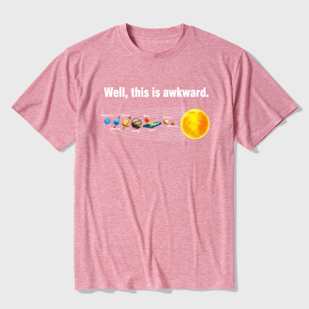 Well This Is Awkward Ultra Soft Heather Tee