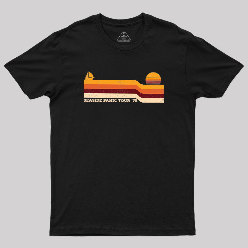 Seaside Panic Tour 75 Geek T-Shirt