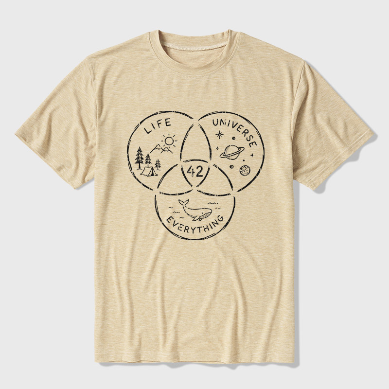 Life, the Universe & Everything Ultra Soft Heather Tee