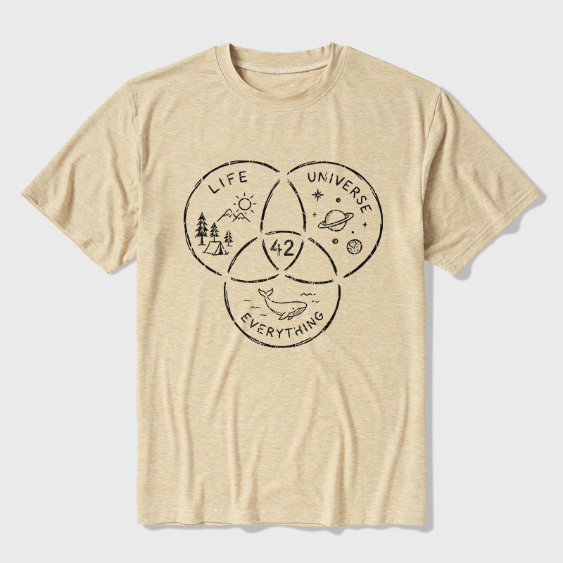 Life, the Universe & Everything Ultra Soft Heather Tee