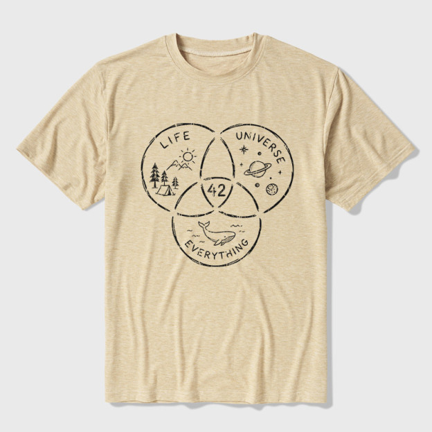 Life, the Universe & Everything Ultra Soft Heather Tee