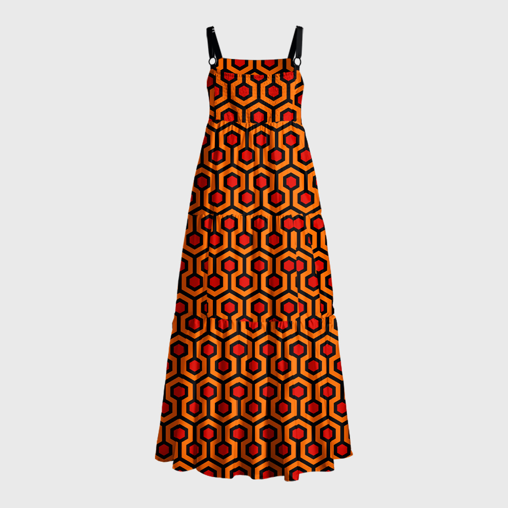 The Shining Humour Geek Tiered Cami Maxi Dress