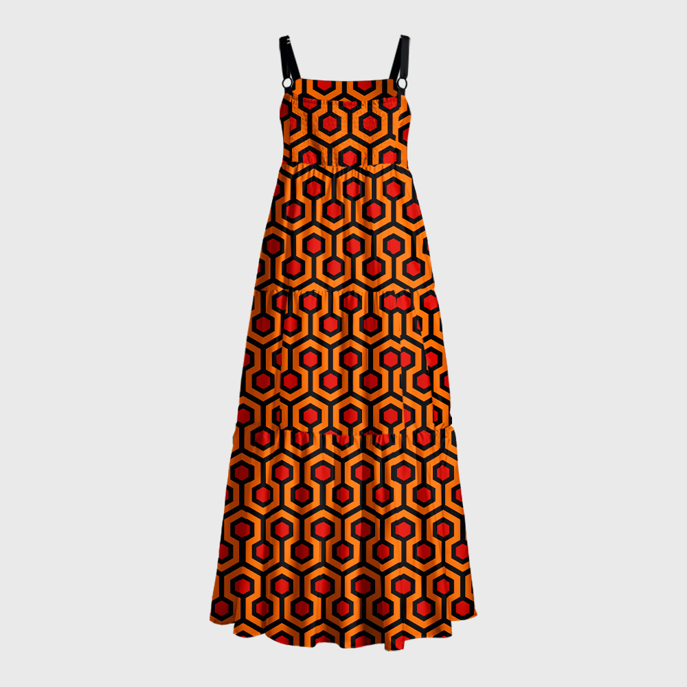 The Shining Humour Geek Tiered Cami Maxi Dress