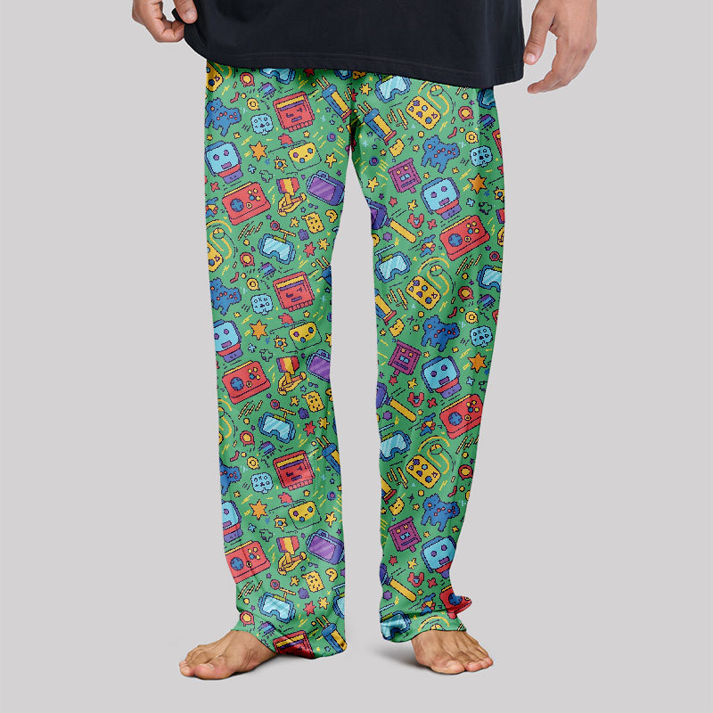 Retro Gaming Fiesta Geek Loungewear Pants