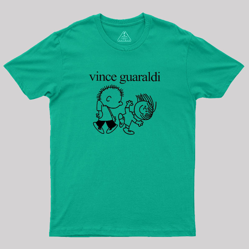 Vince Guaraldi Geek T-Shirt