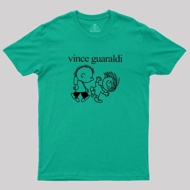 Vince Guaraldi Geek T-Shirt
