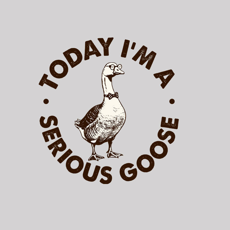 Serious Goose Geek T-Shirt