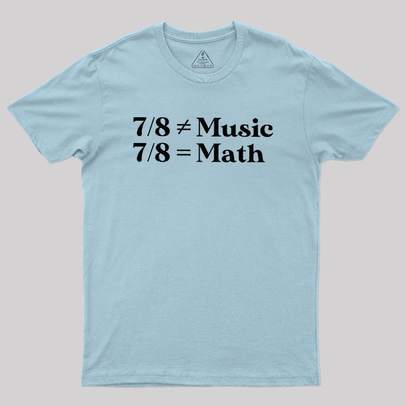 Music and Math Geek T-Shirt