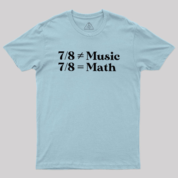Music and Math Geek T-Shirt