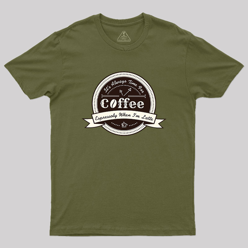 Coffee Puns Geek T-Shirt