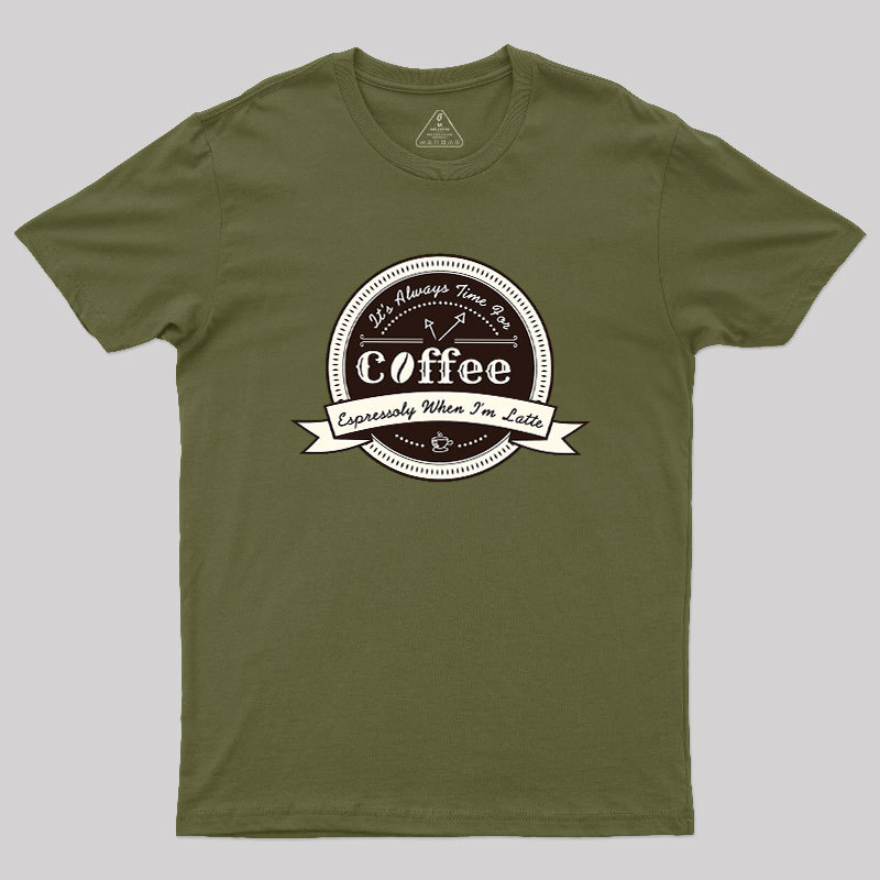 Coffee Puns Geek T-Shirt