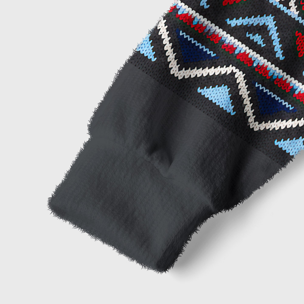 Top Gun Wave Geek Shawl Collar Cardigan