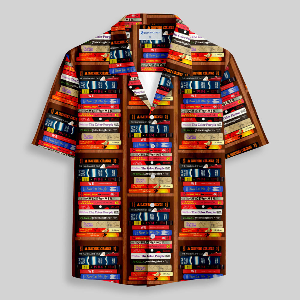 Dystopian Classics Button Up Pocket Shirt
