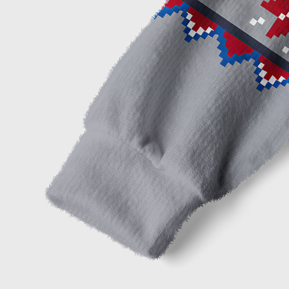 Galactic Explorer · Falcon Pixel Geek Shawl Collar Cardigan