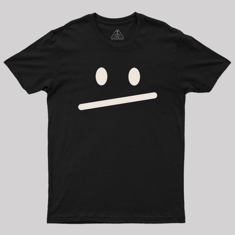 Meh Face Geek T-Shirt