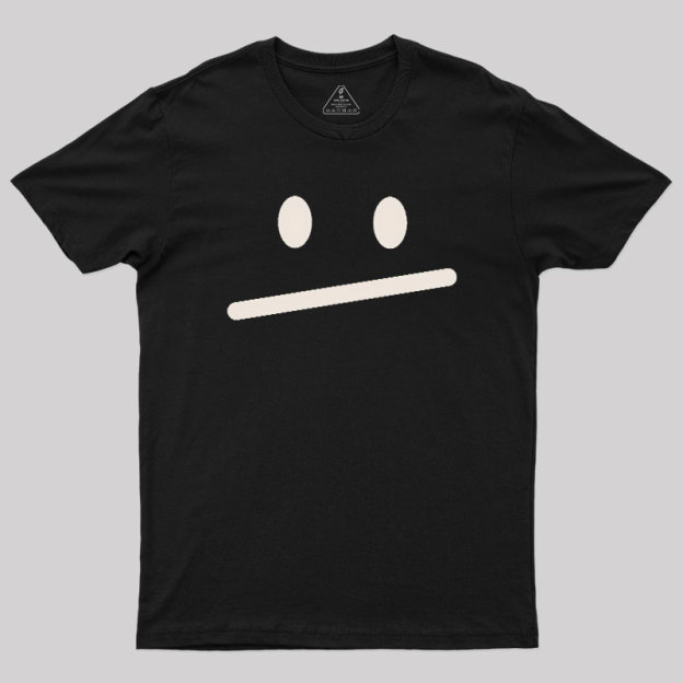 Meh Face Geek T-Shirt