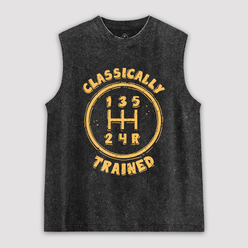 Classically Trained Unisex Washed Tank