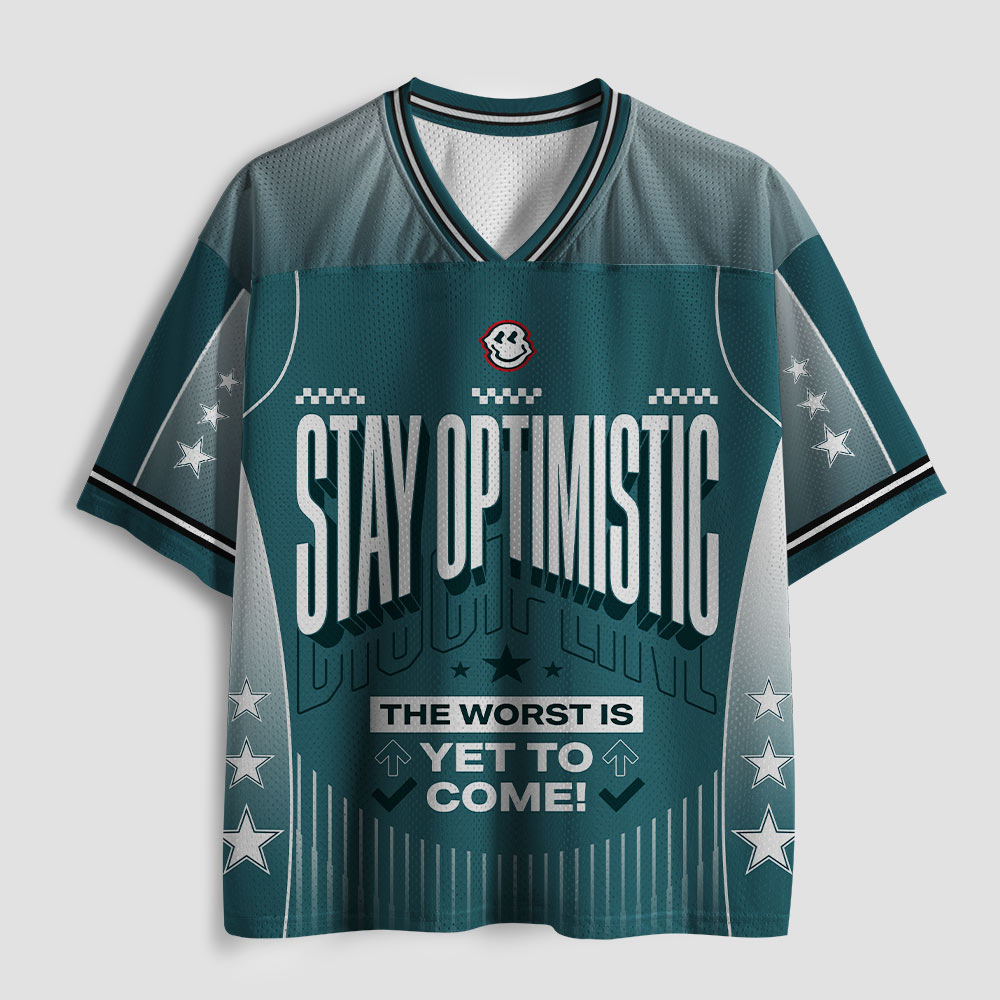 Ironic Optimism Geek Mesh Jersey