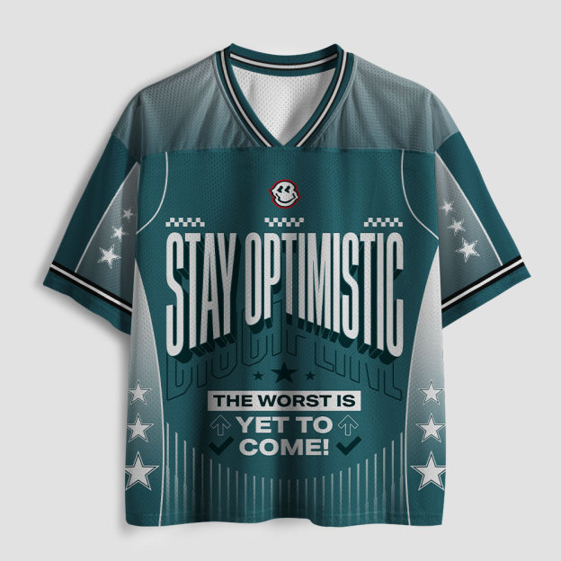 Ironic Optimism Geek Mesh Jersey