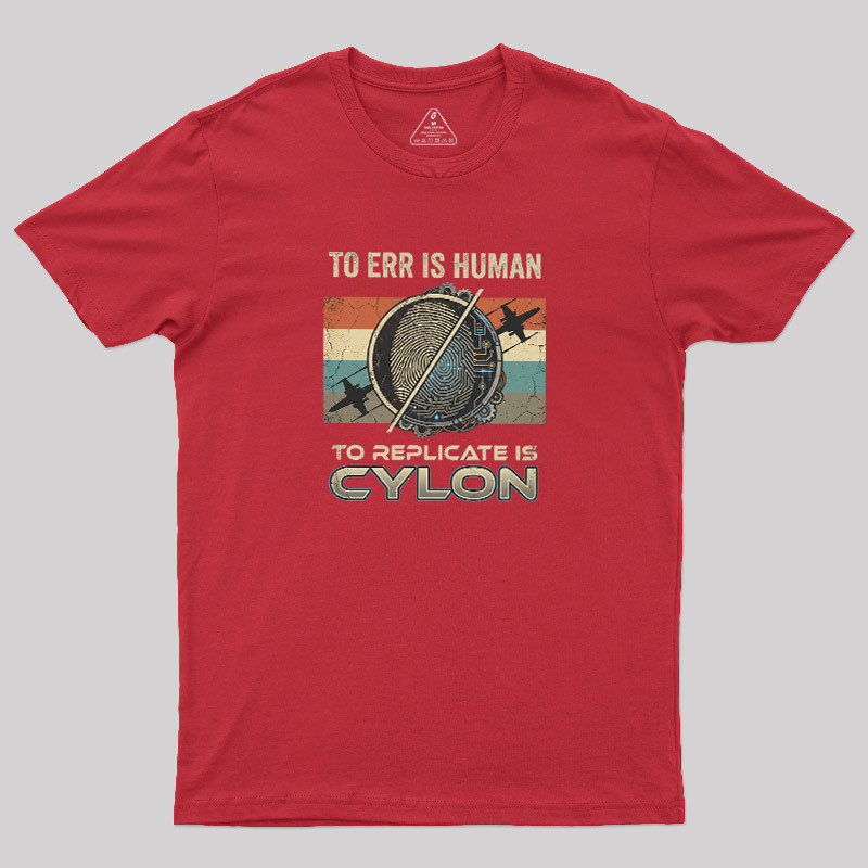 Human VS Cylon Geek T-Shirt