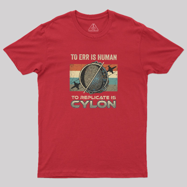 Human VS Cylon Geek T-Shirt