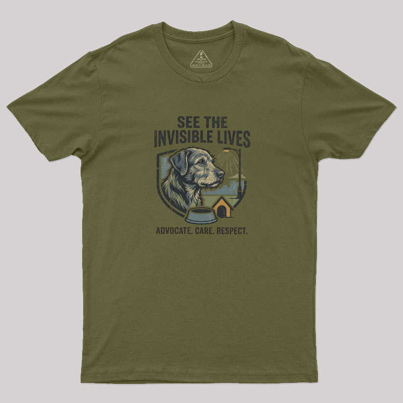See The Invisible Lives Geek T-Shirt
