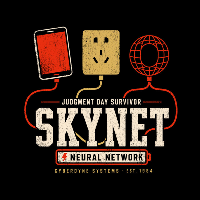 Judgment Day Tech Statement Geek T-Shirt
