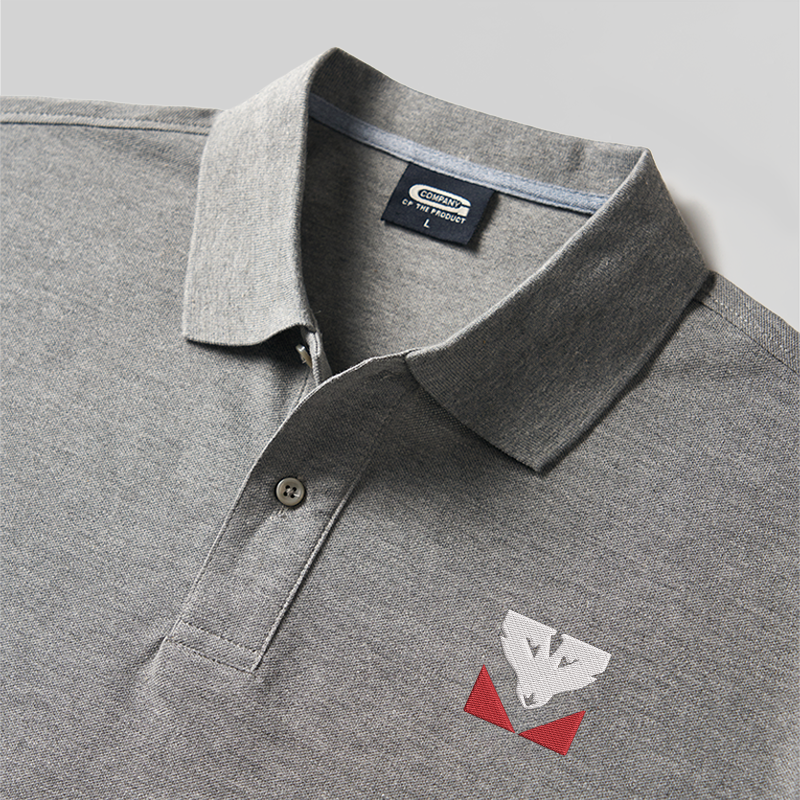 Vist Precision Geek Embroidered Polo Shirts