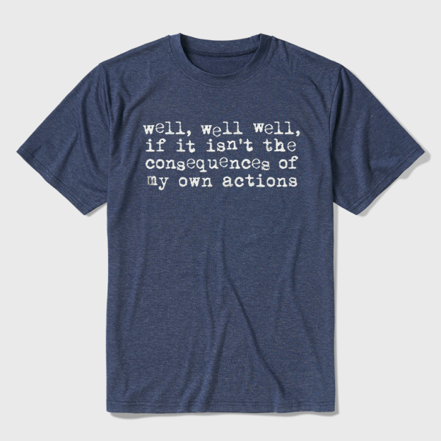 Consequences Ultra Soft Heather Tee