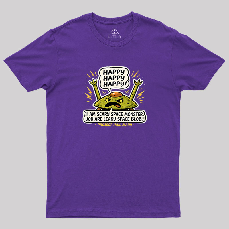 Triple Happy Geek T-Shirt