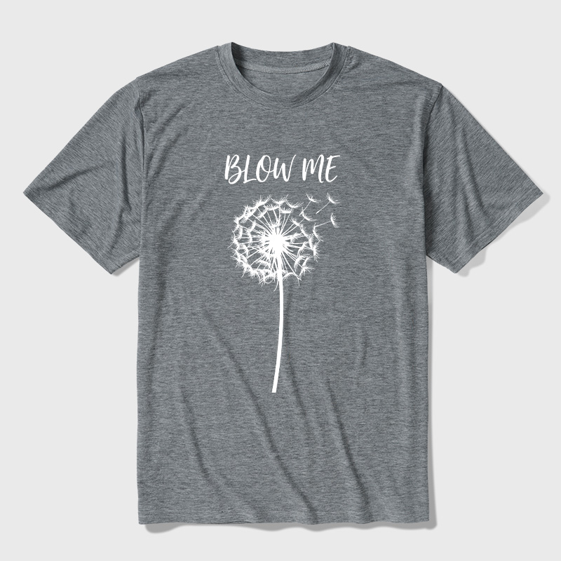 Dandelion Joke Ultra Soft Heather Tee