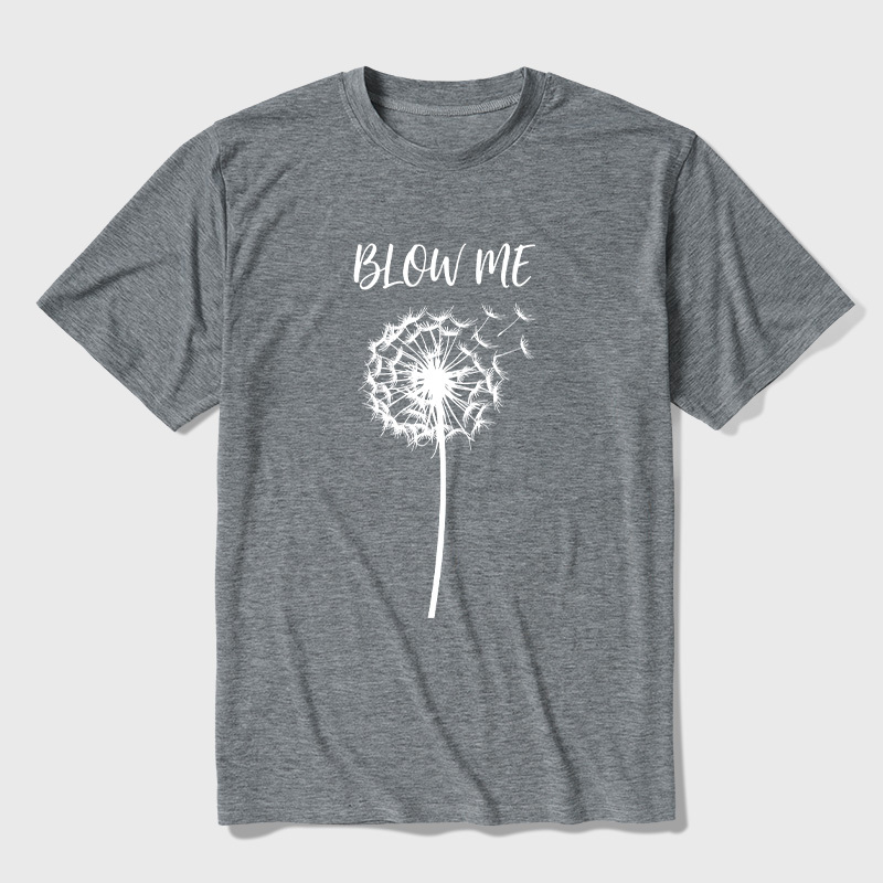Dandelion Joke Ultra Soft Heather Tee