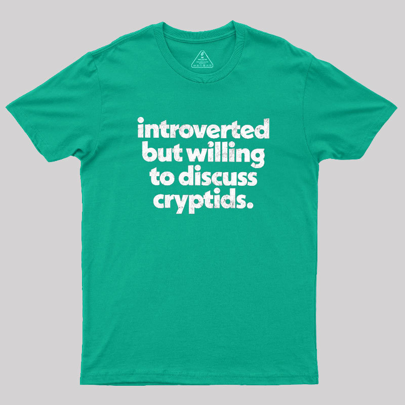 Cryptid Enthusiast Geek T-Shirt