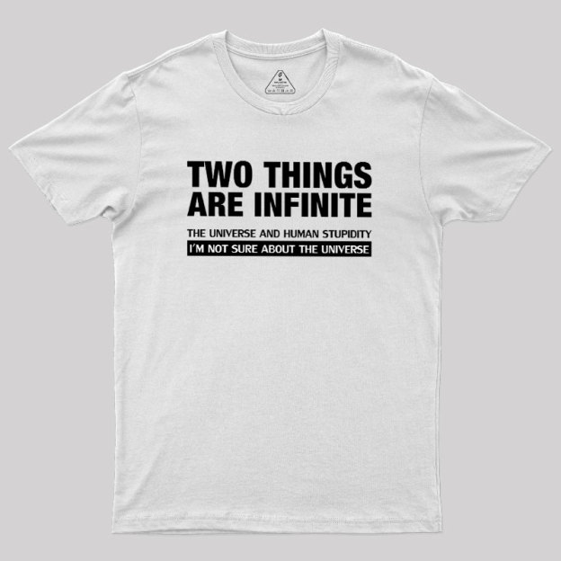 Infinite Stupidity Geek T-Shirt