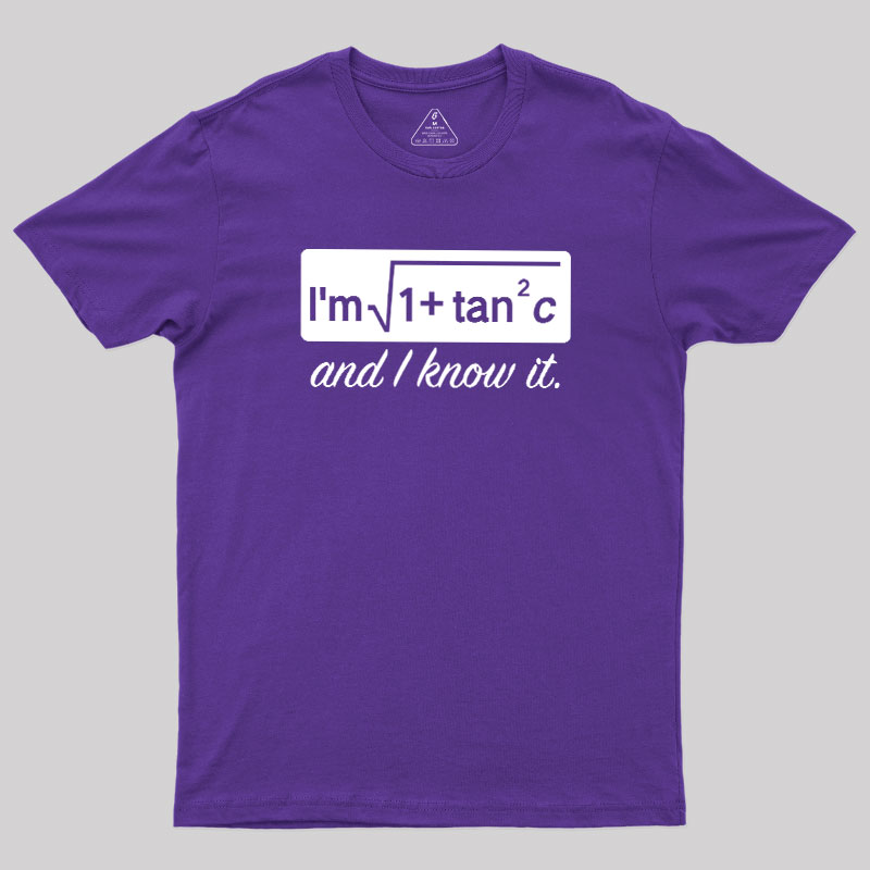 I Know it Geek T-Shirt