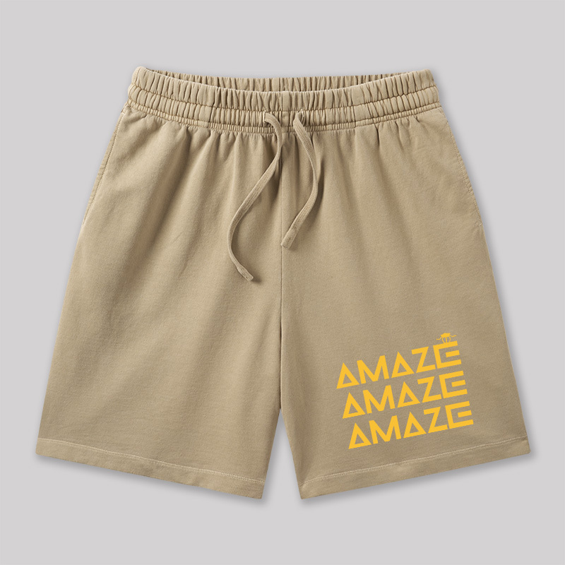 Amaze Rocky Geeky Washed Shorts