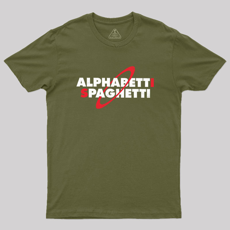 Alphabetti Spagetti Geek T-Shirt