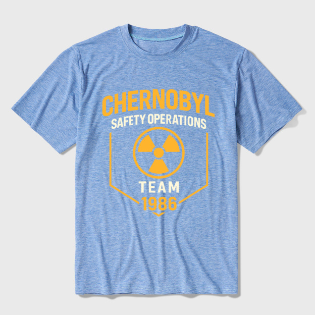 Chernobyl 1986 Safety Operations Team Ultra Soft Heather Tee