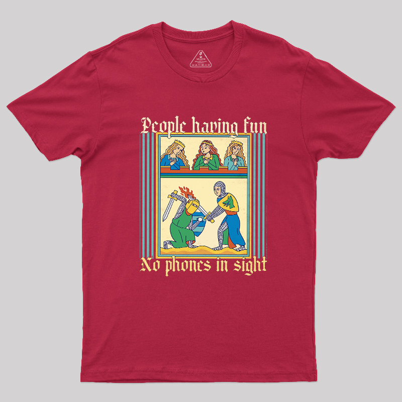 Funny Medieval History Buff Geek T-Shirt