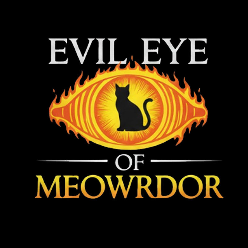 Evil Eye Of Meowrdor Geek T-Shirt