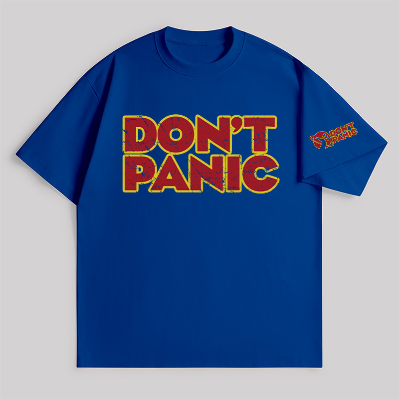 Don't Panic Unisex Oversized T-shirt