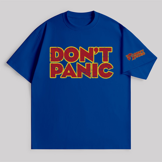 Don't Panic Unisex Oversized T-shirt