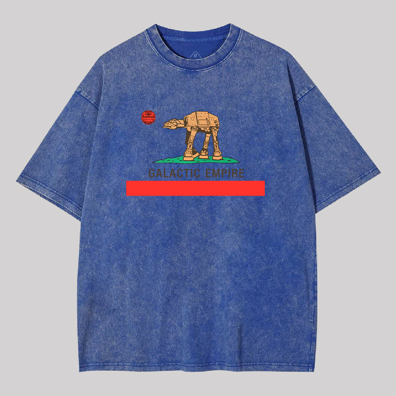 Galactic California Geek Washed T-shirt