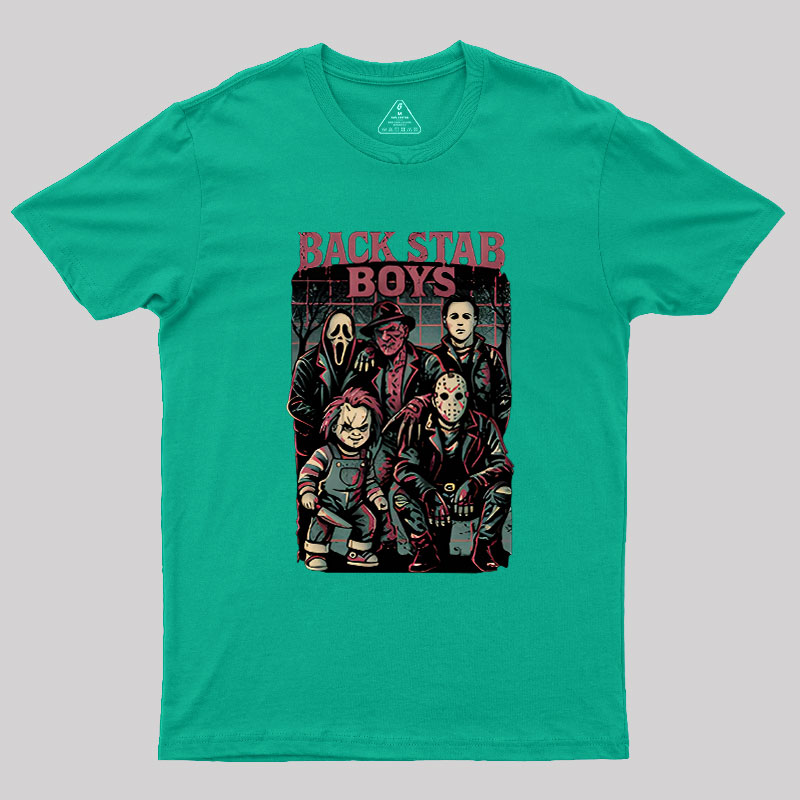 Back Stab Boys Geek T-Shirt