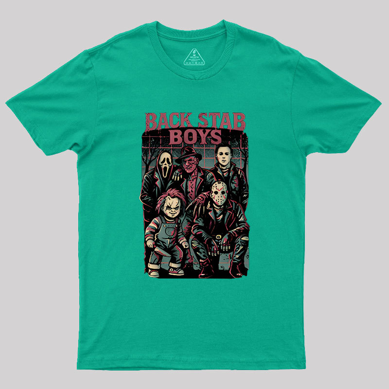 Back Stab Boys Geek T-Shirt